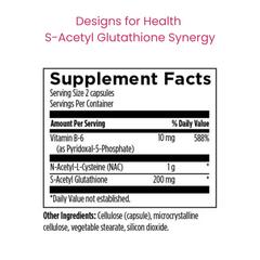 S-Acetyl Glutathione Synergy