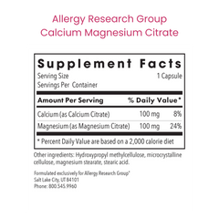 Calcium Magnesium Citrate