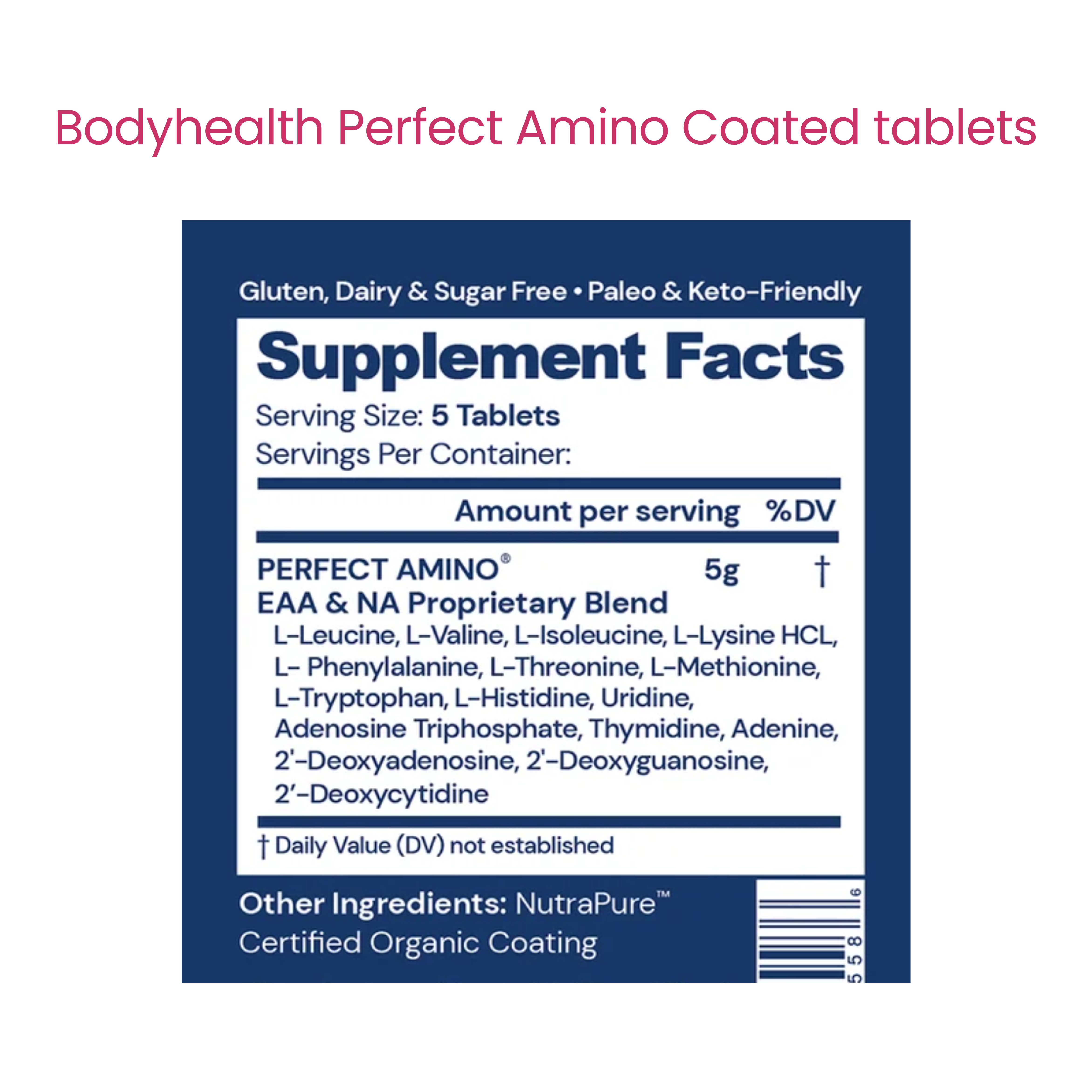 Perfect Amino Coated tablets