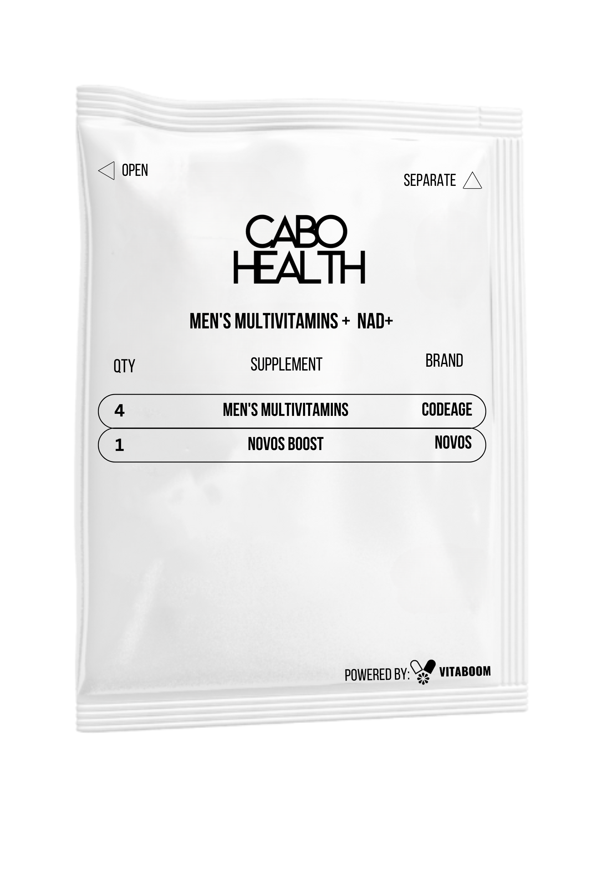Cabo Health | Men's Multivitamins +  NAD+