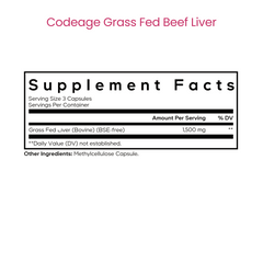 Grass Fed Beef Liver