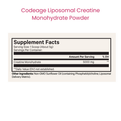 Liposomal Creatine Monohydrate Powder