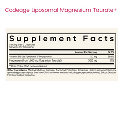 Liposomal Magnesium Taurate+