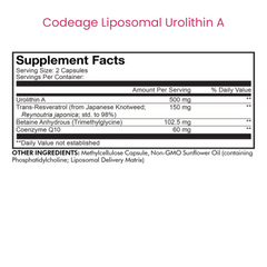 Liposomal Urolithin A 250mg