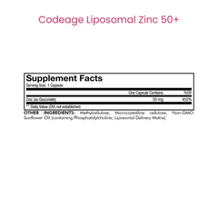 Liposomal Zinc 50mg