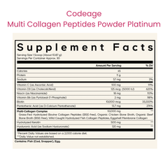 Multi Collagen Peptides Powder Platinum