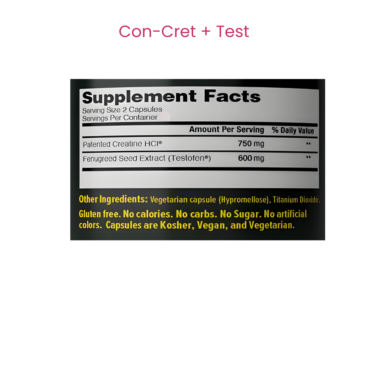 Con-Cret + Test