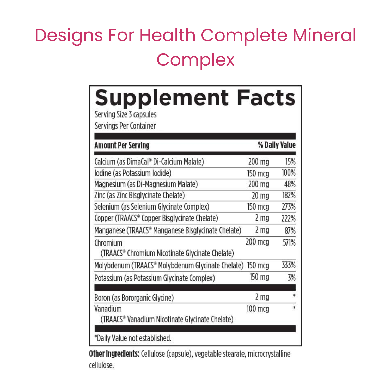Complete Mineral Complex