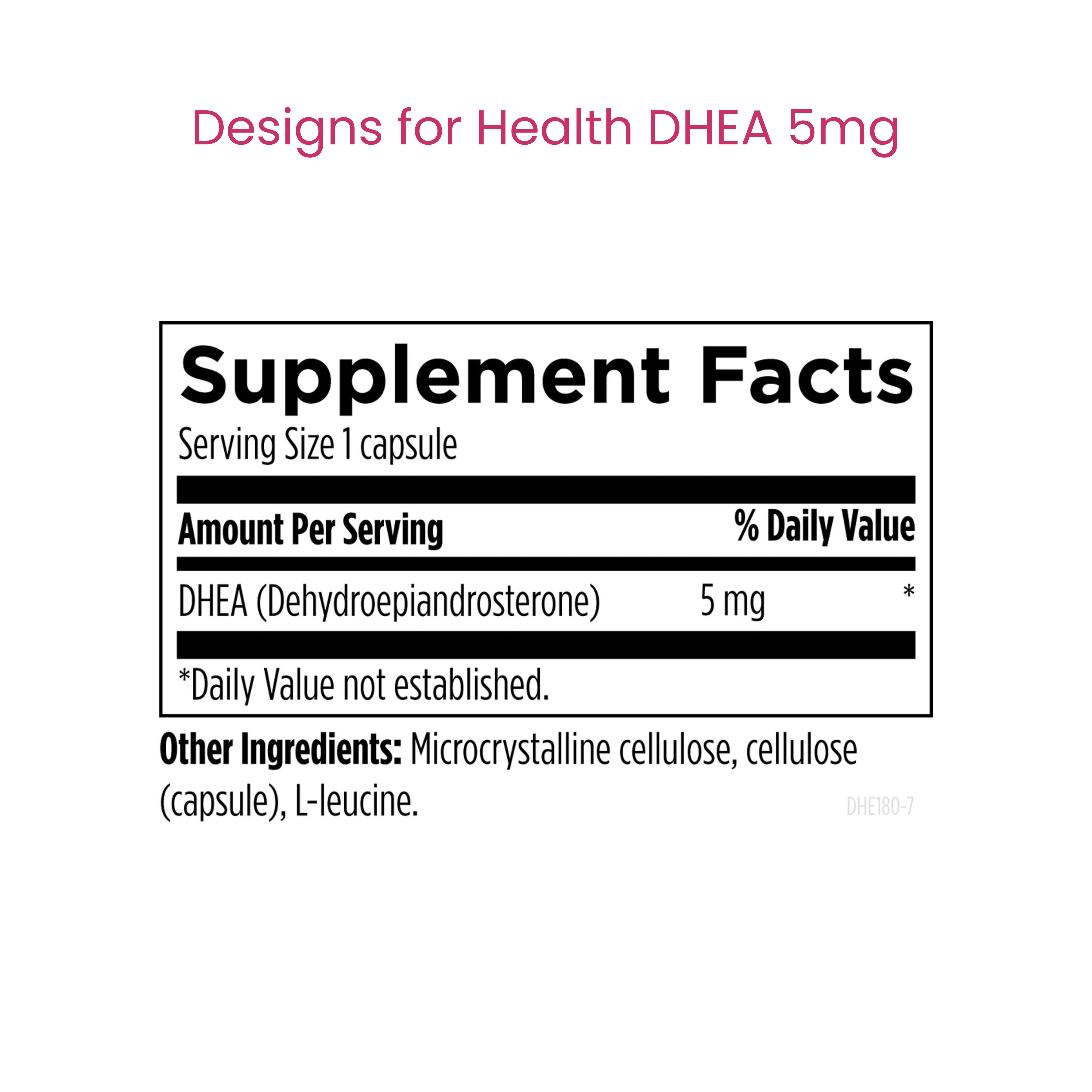 DHEA 5mg
