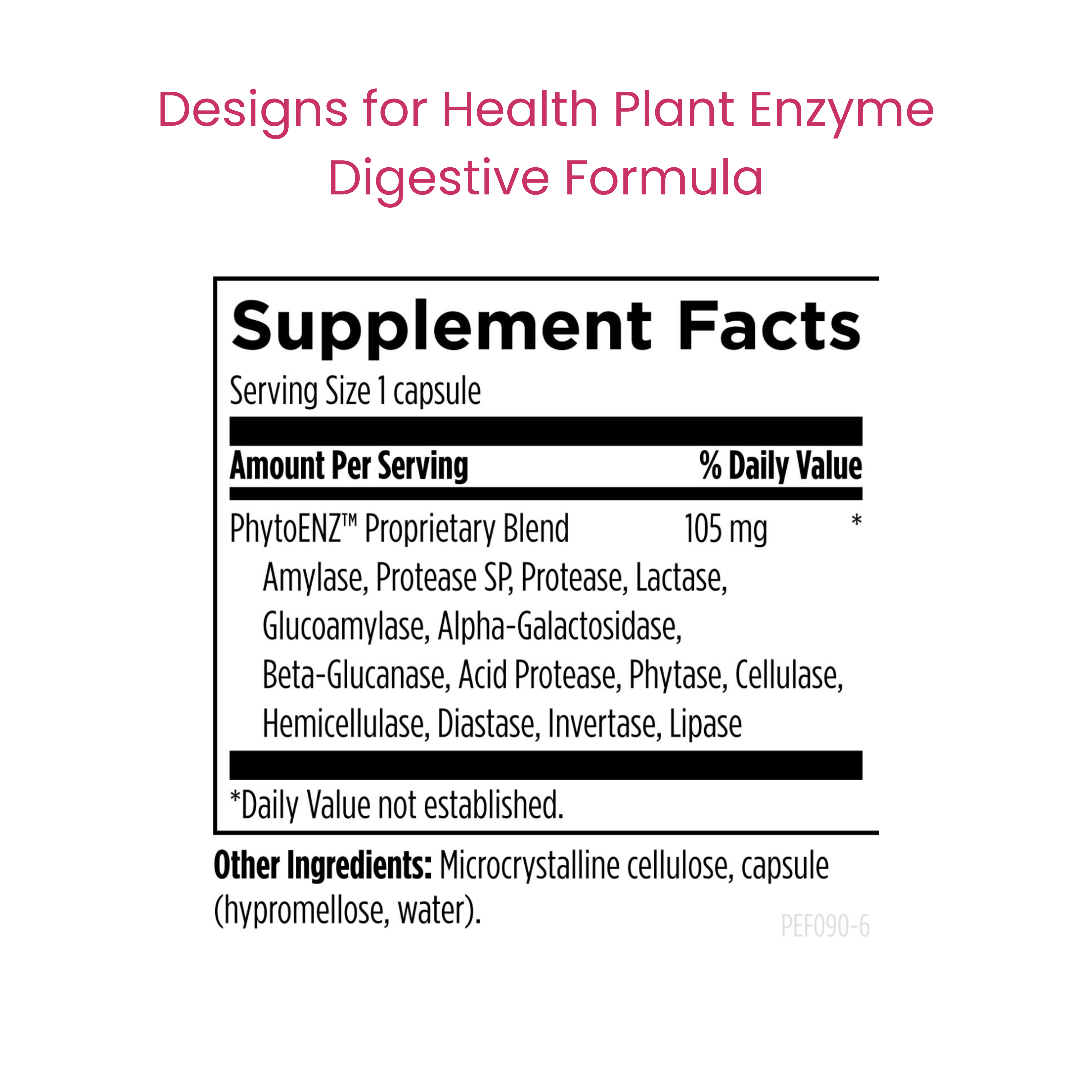 Plant Enzyme Digestive Formula