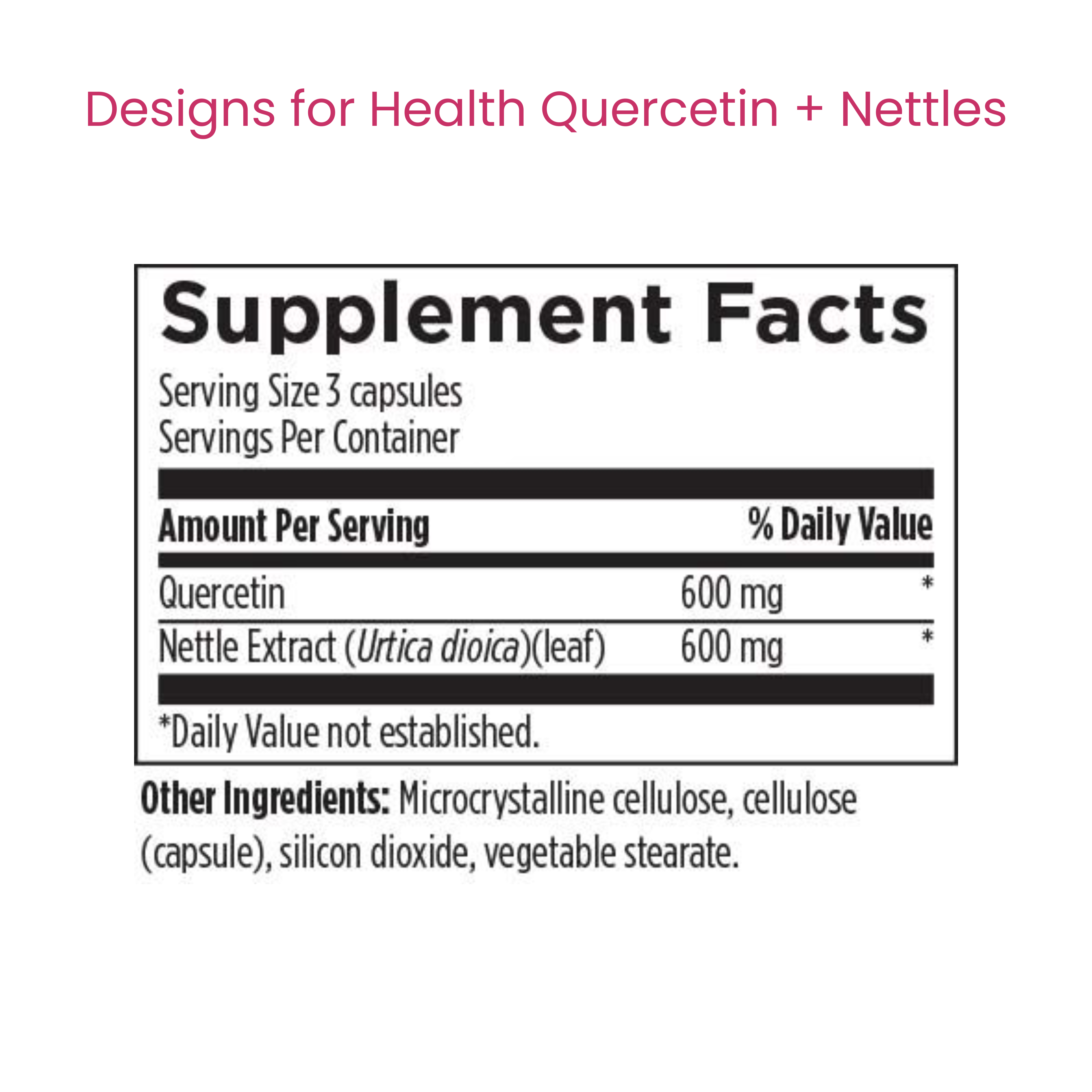 Quercetin + Nettles