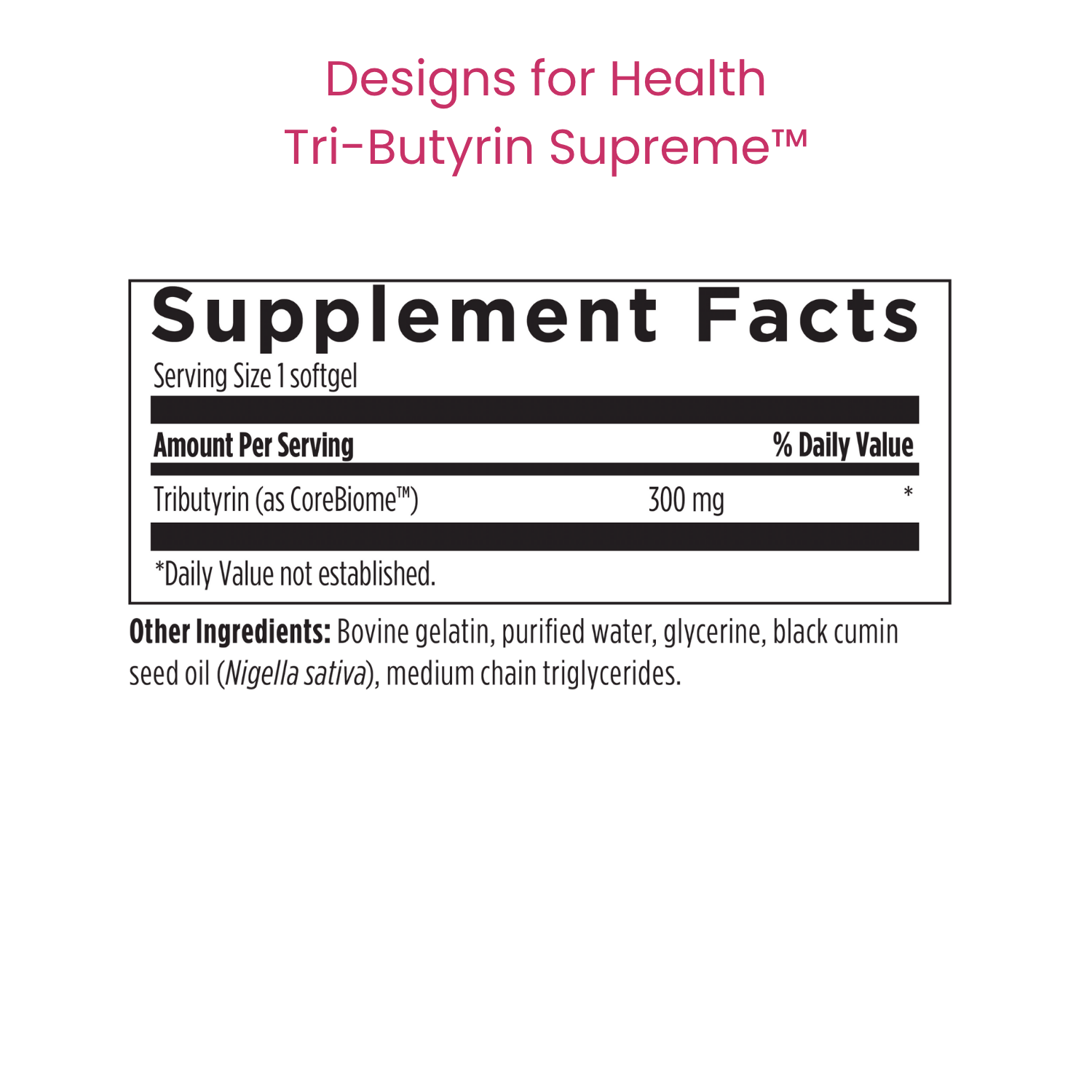 Tri-Butyrin Supreme™