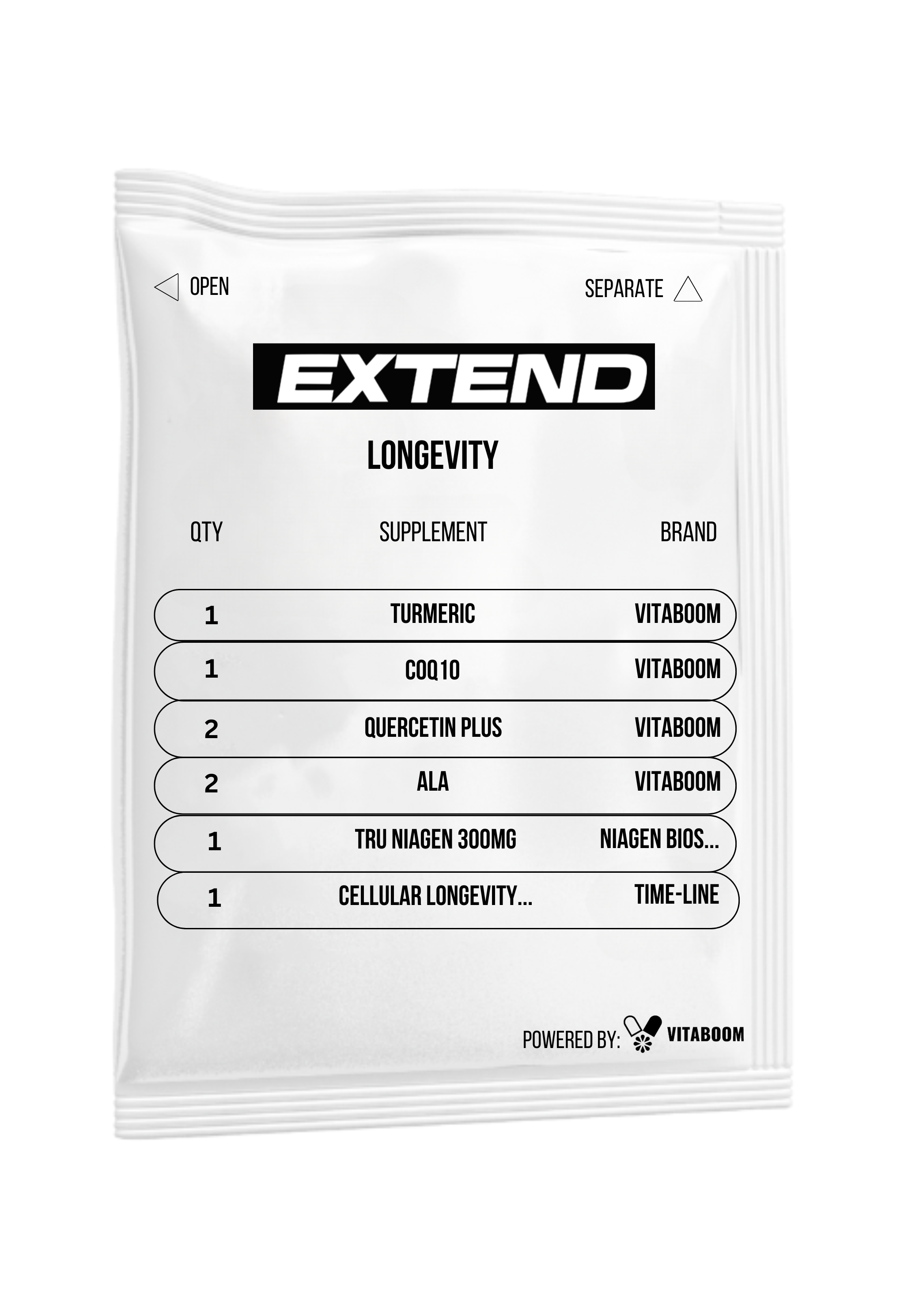 Extend | Longevity (30 Day Supply)