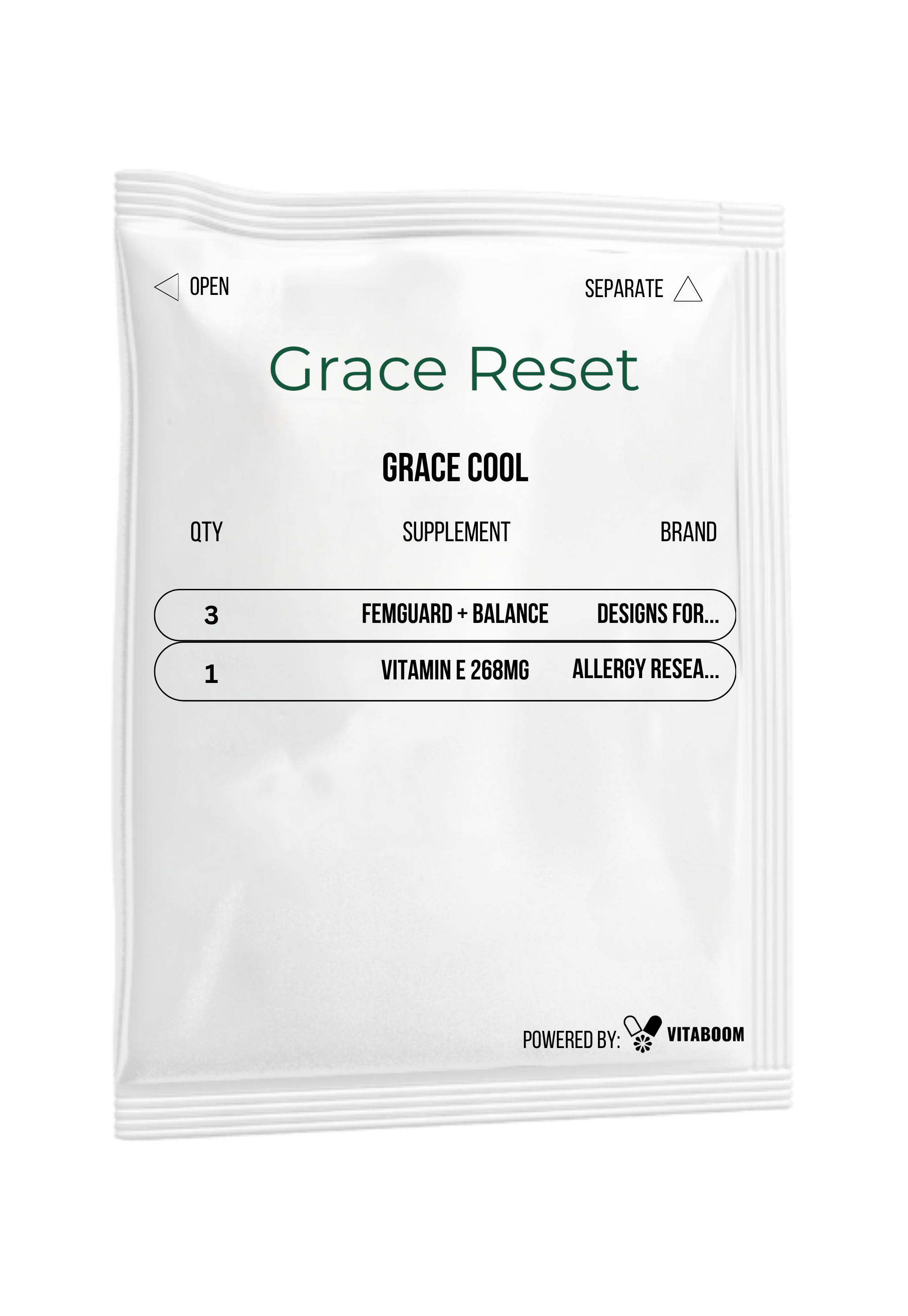 Grace Reset | Grace Cool