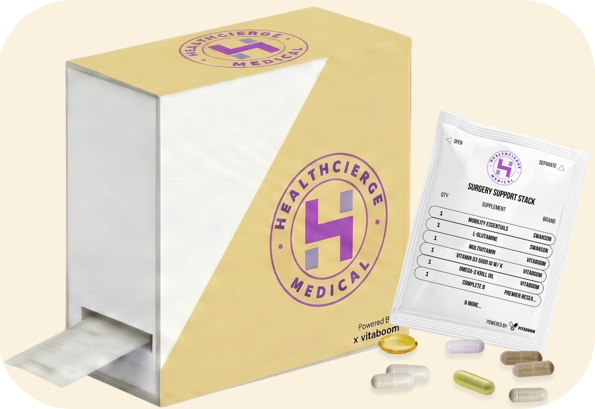 Healthcierge Medical | Surgery Support Stack