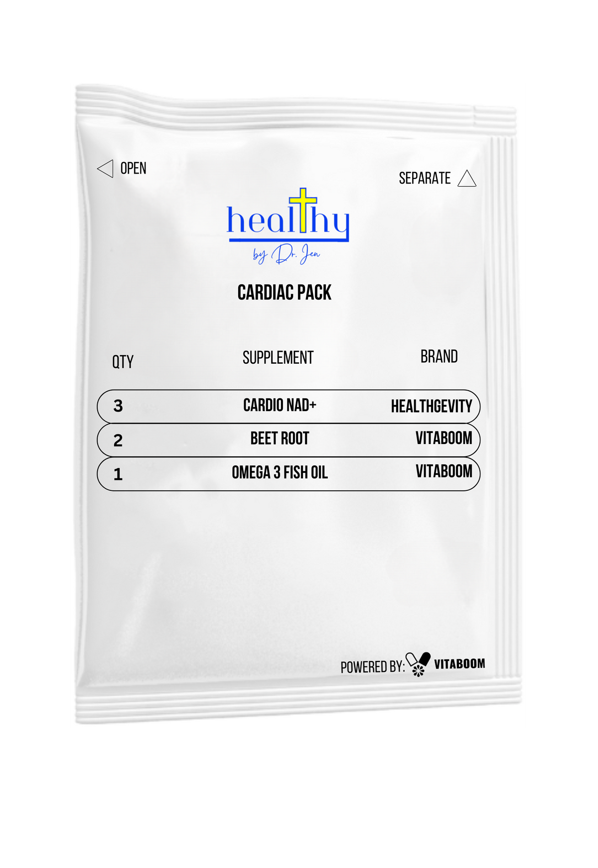 Healthy by Jen | Cardiac Pack