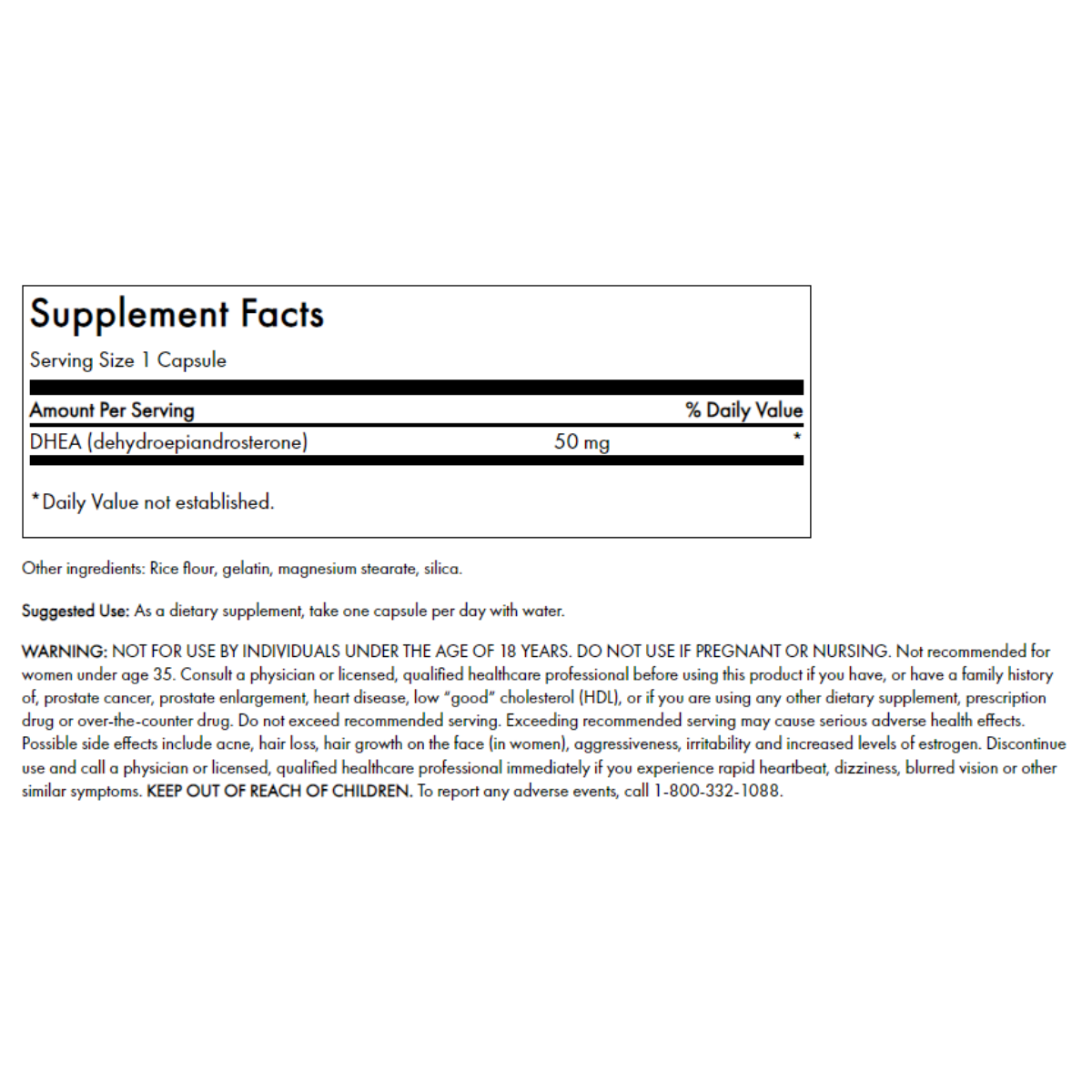 DHEA 50mg
