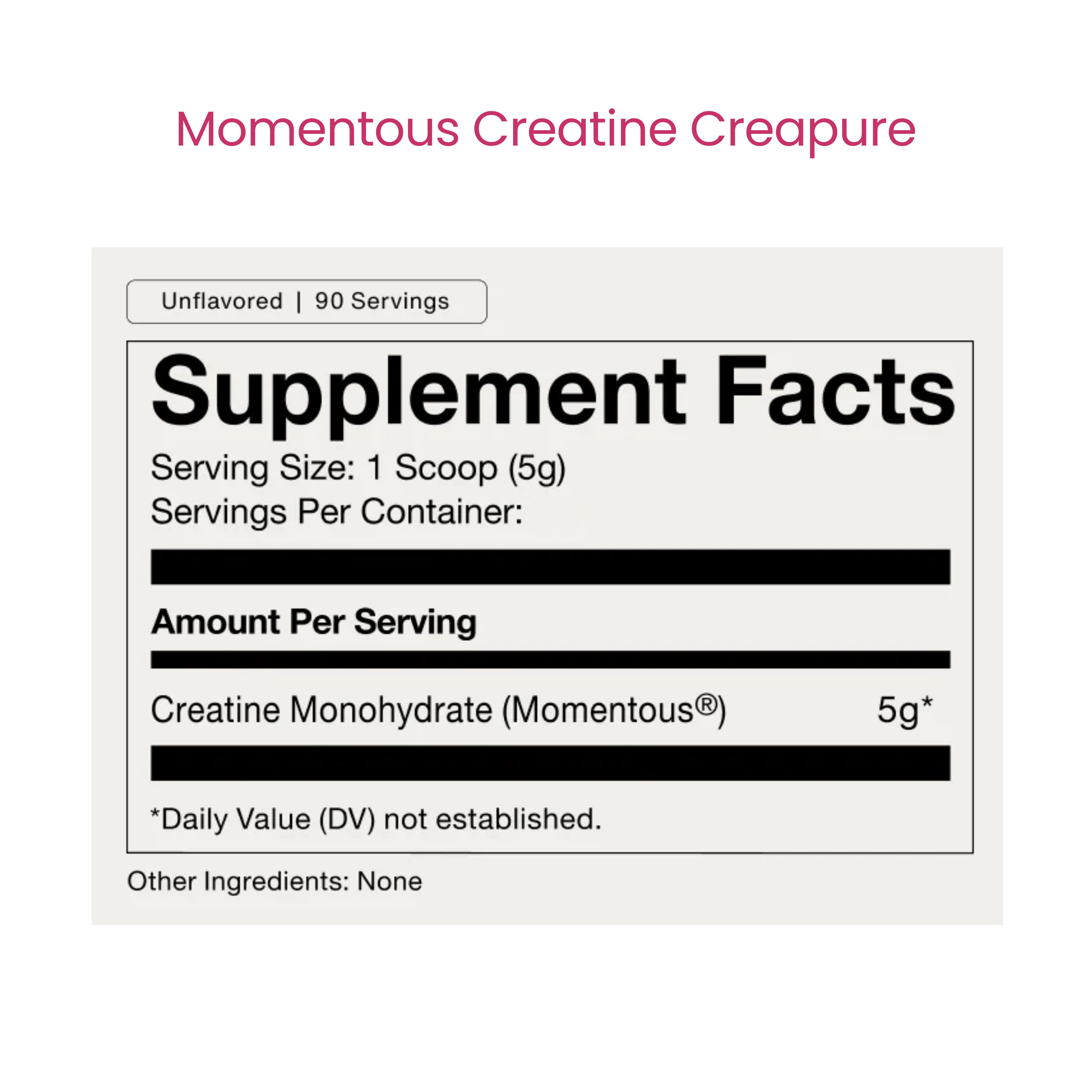 Creatine Creapure