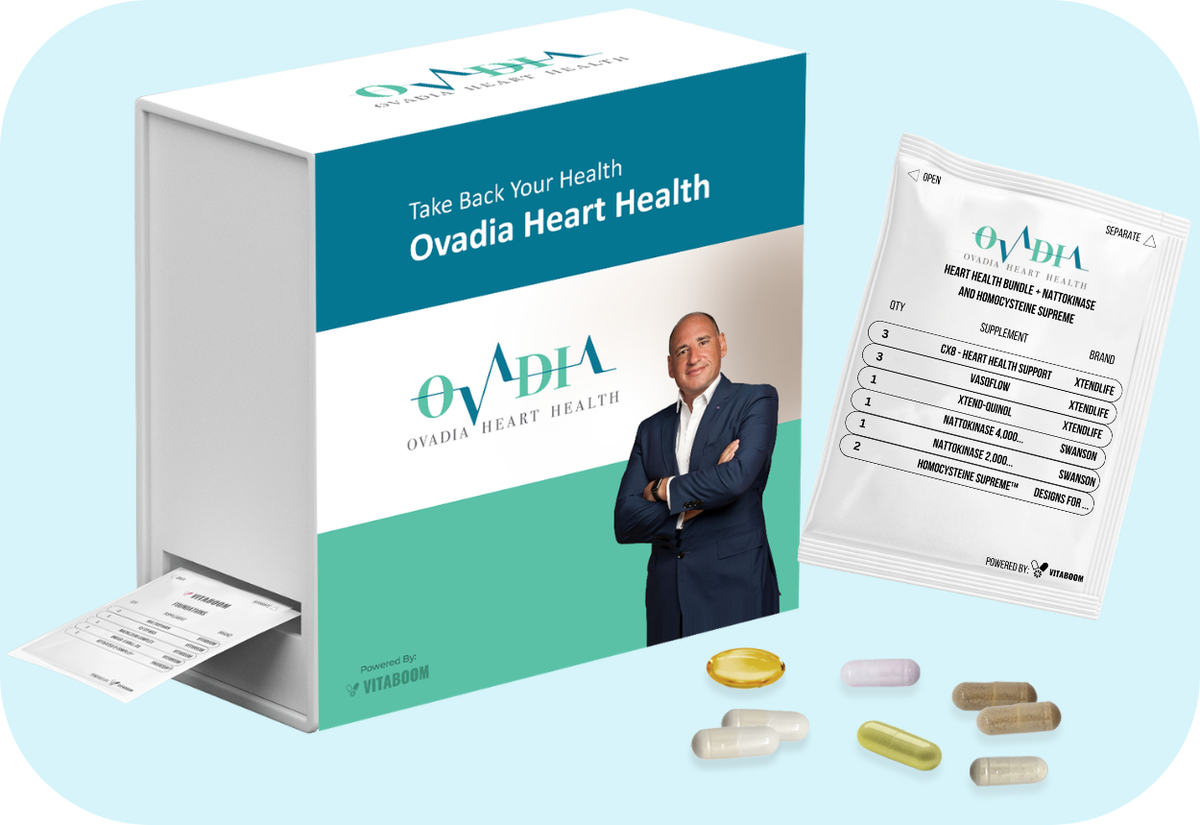 Ovadia | Heart Health Bundle + Nattokinase and Homocysteine Supreme