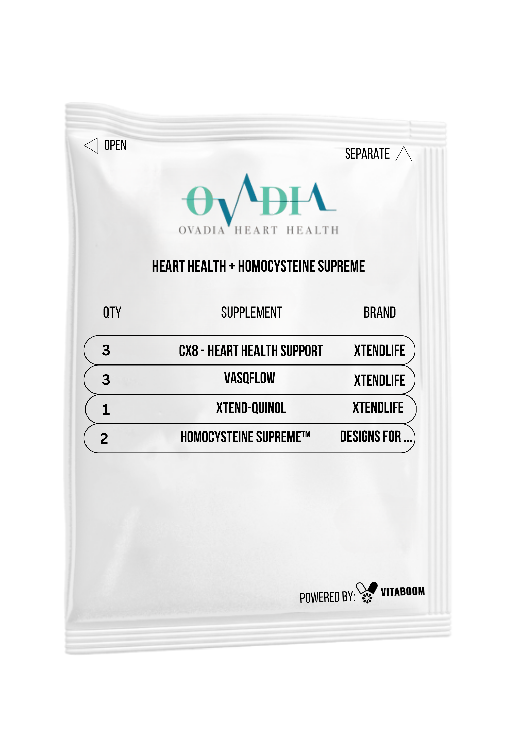 Ovadia | Heart Health + Homocysteine Supreme