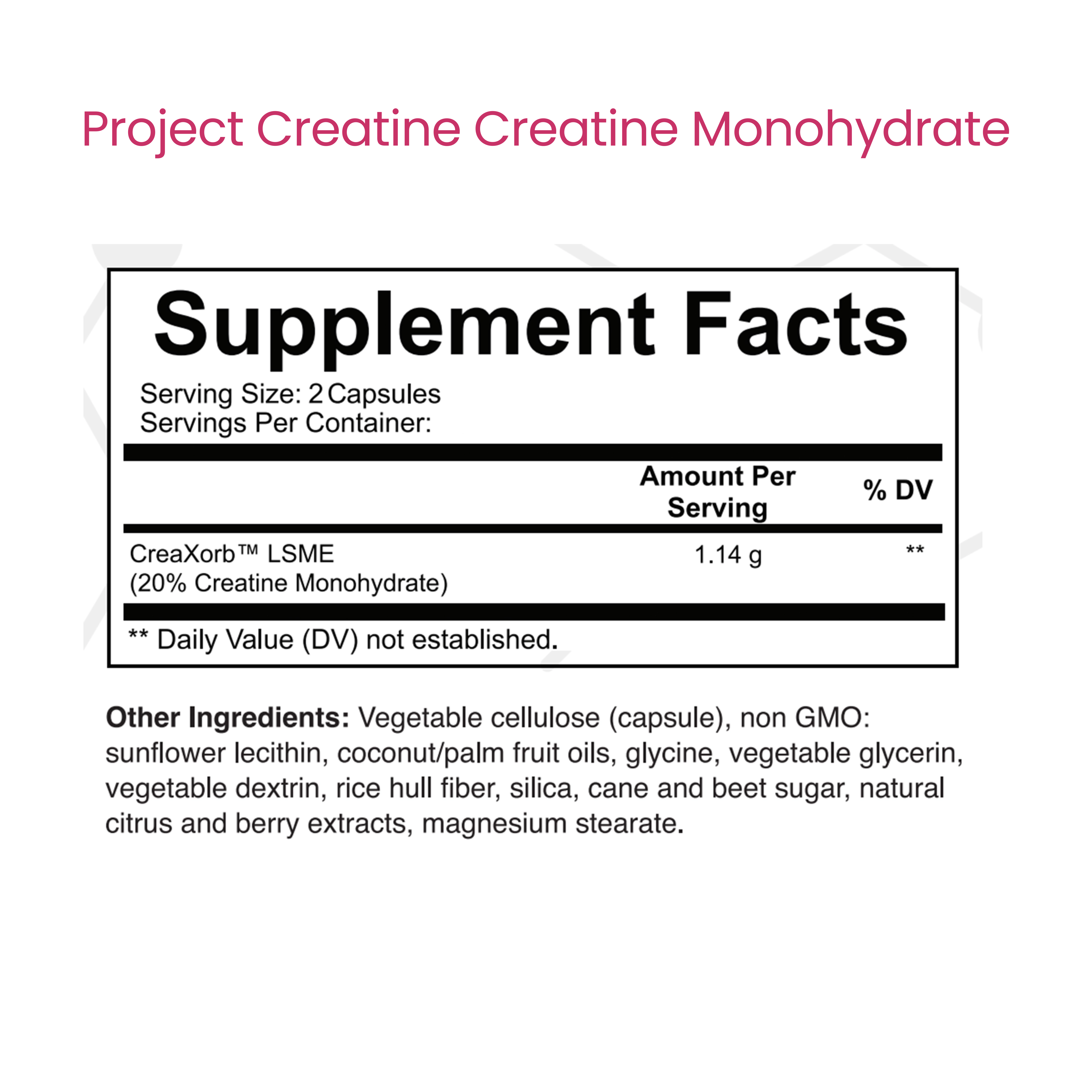 Creatine Monohydrate