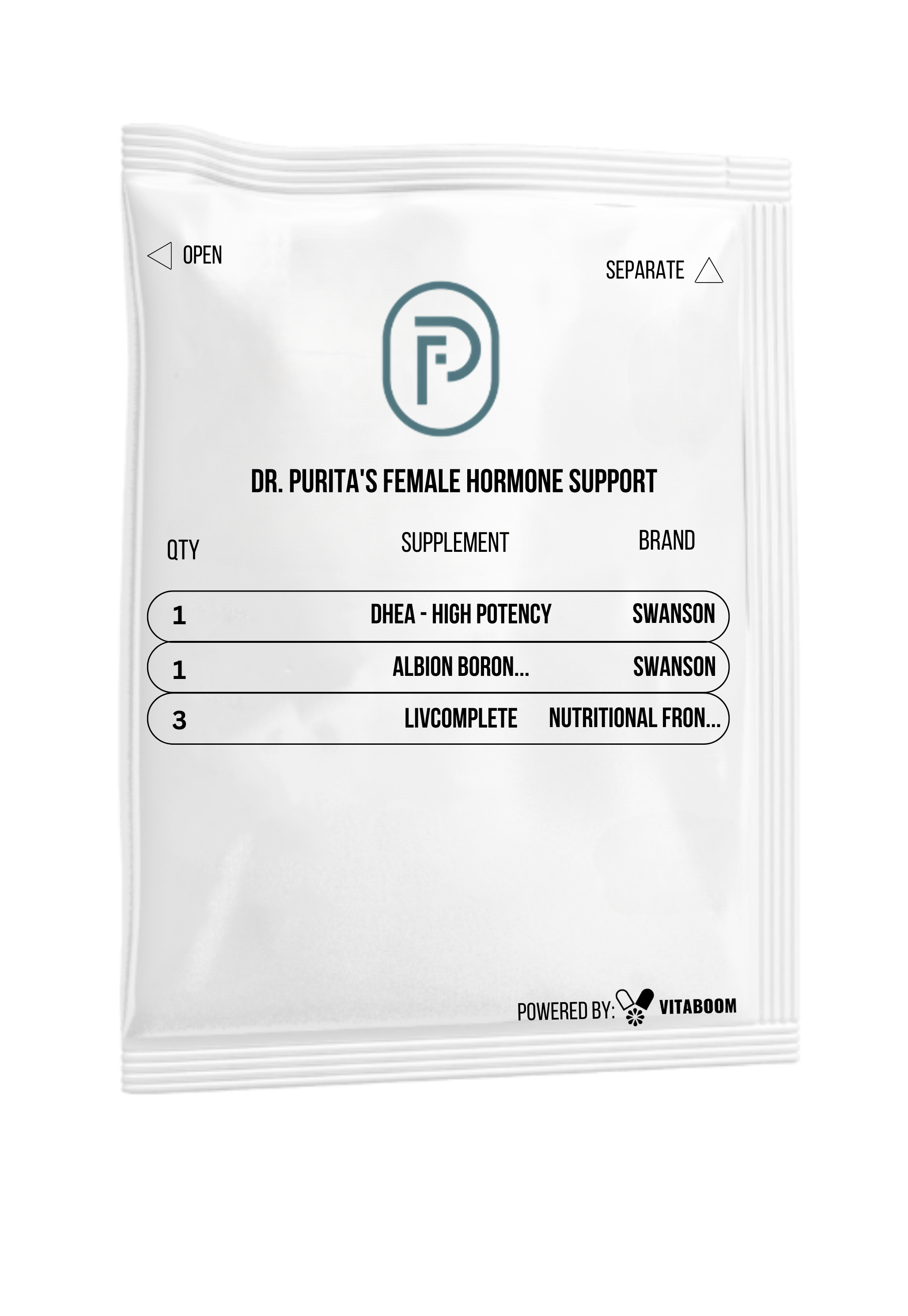 PUR-FORM | Dr. Purita's Female Hormone Support
