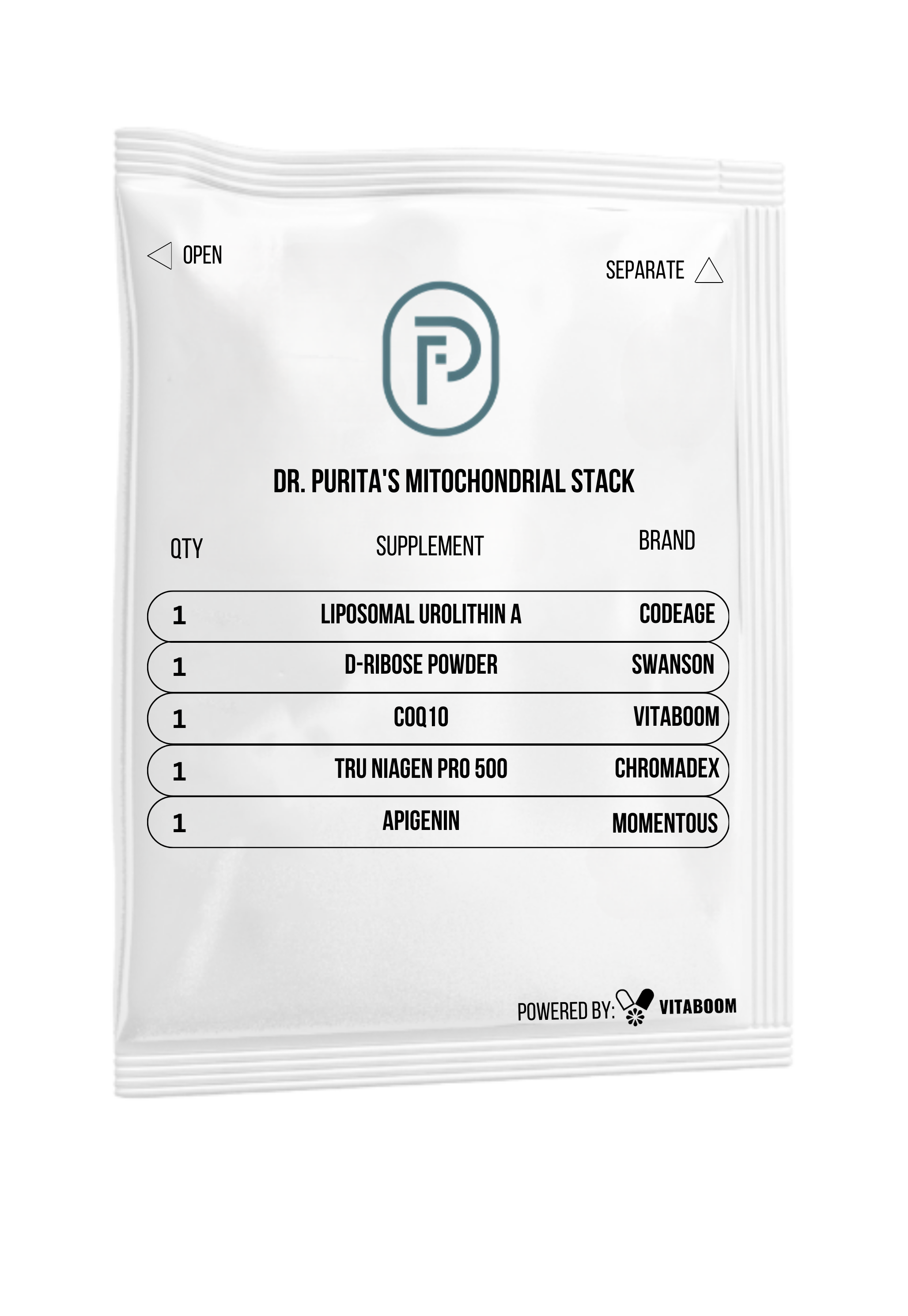 PUR-FORM | Dr. Purita's Mitochondrial Stack