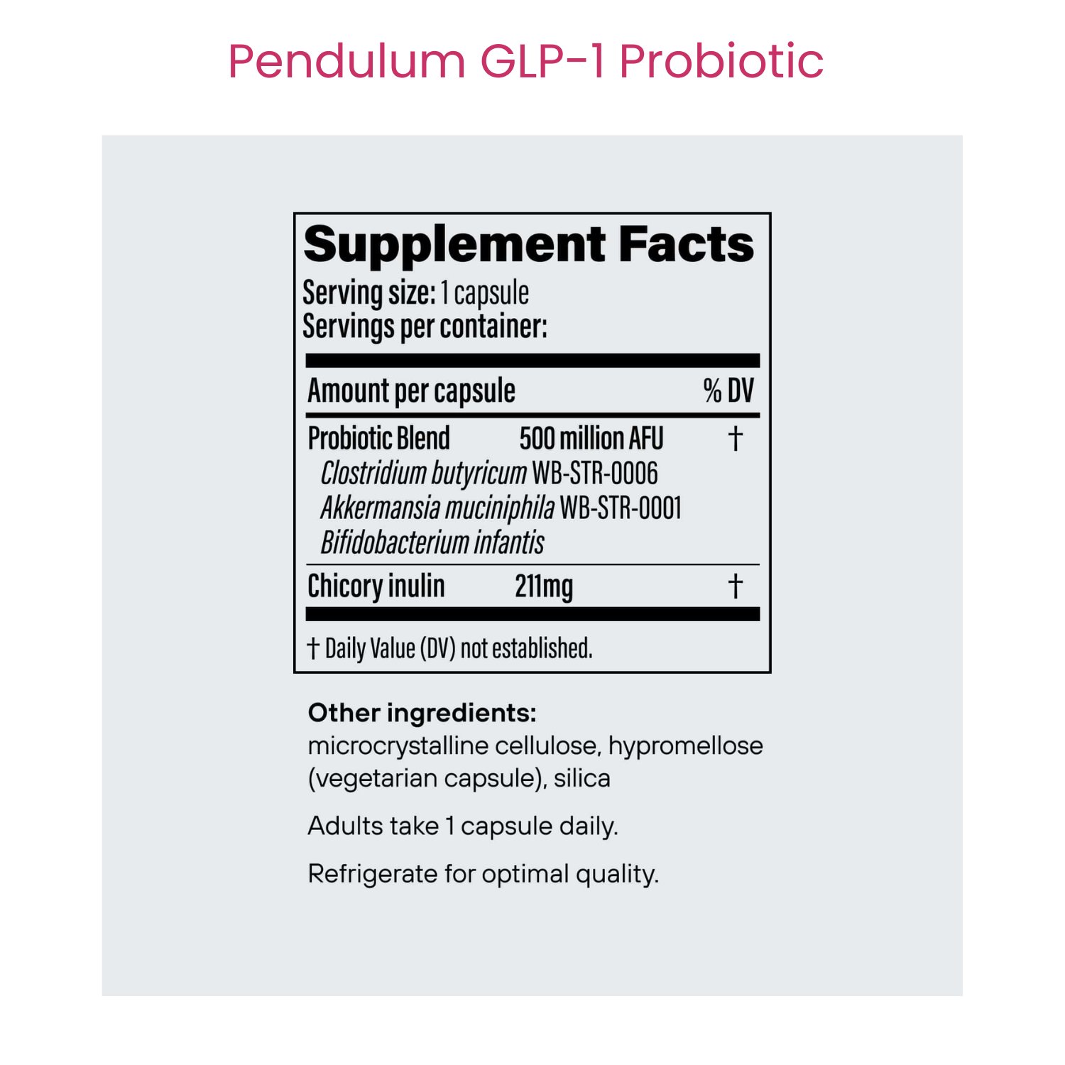 GLP-1 Probiotic
