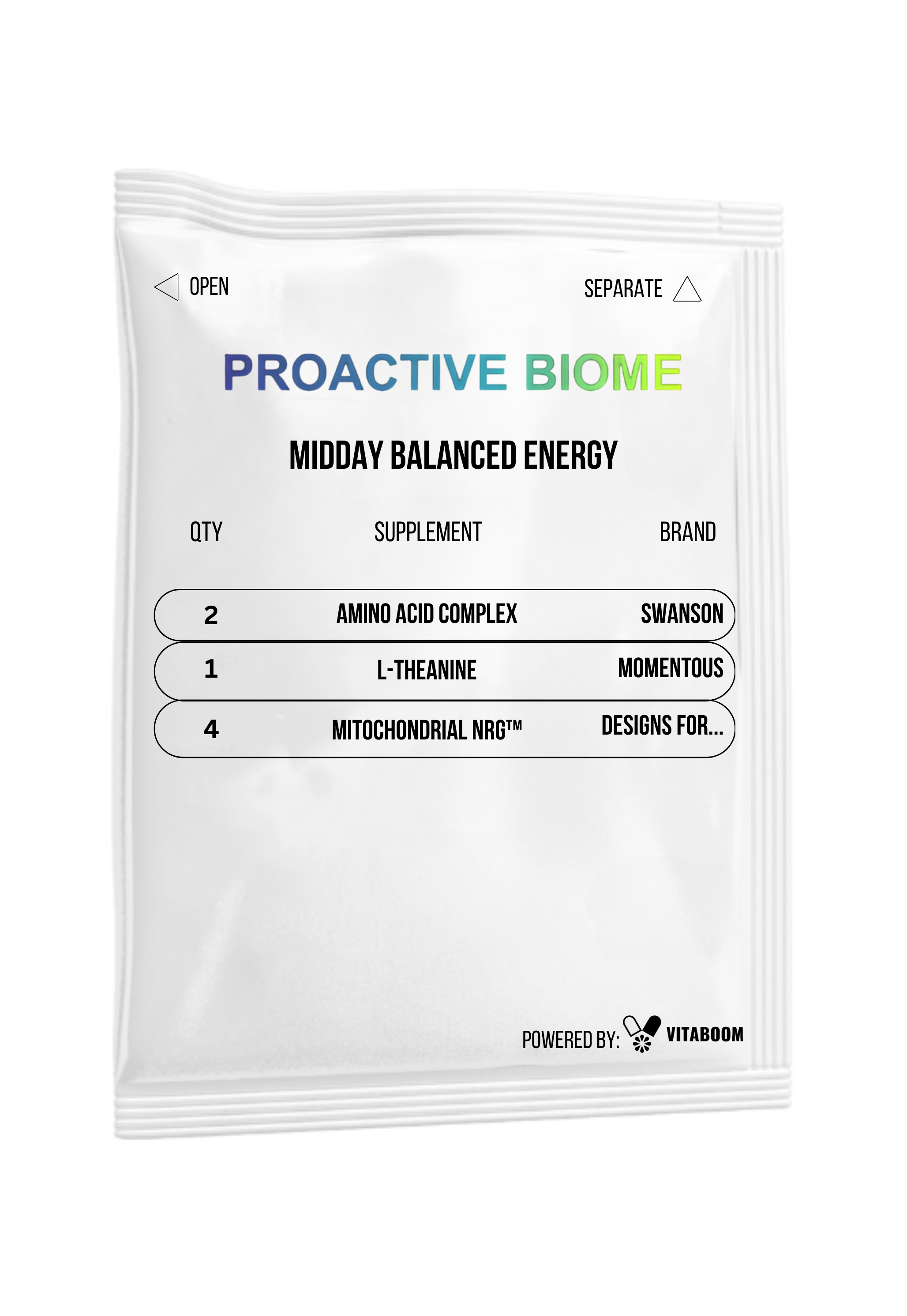 Proactive Biome | Midday Balanced Energy