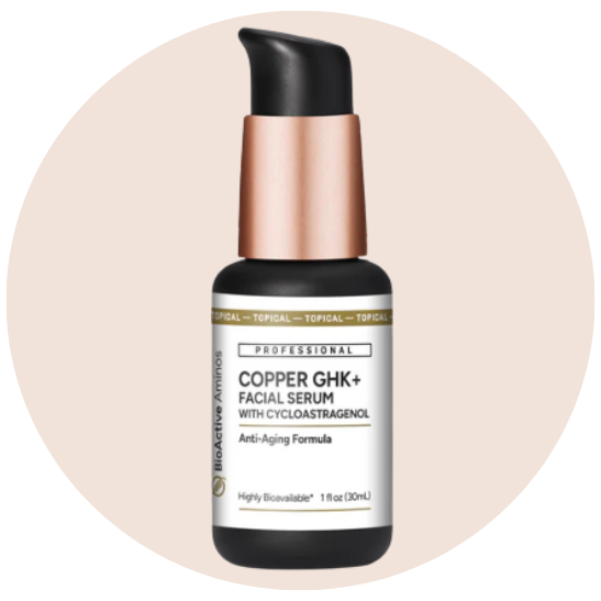 Copper GHK + Facial Serum with Cyciastragenol