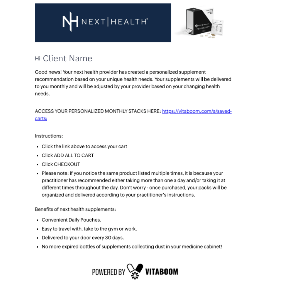 Just more revenue & better patient results