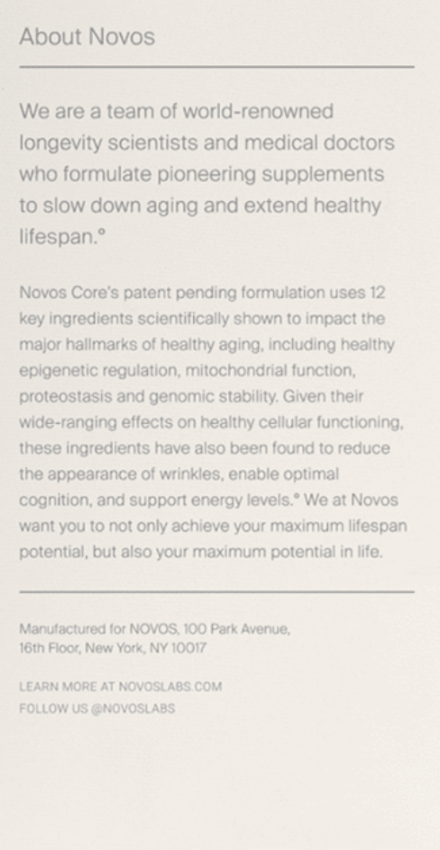 Novos Core