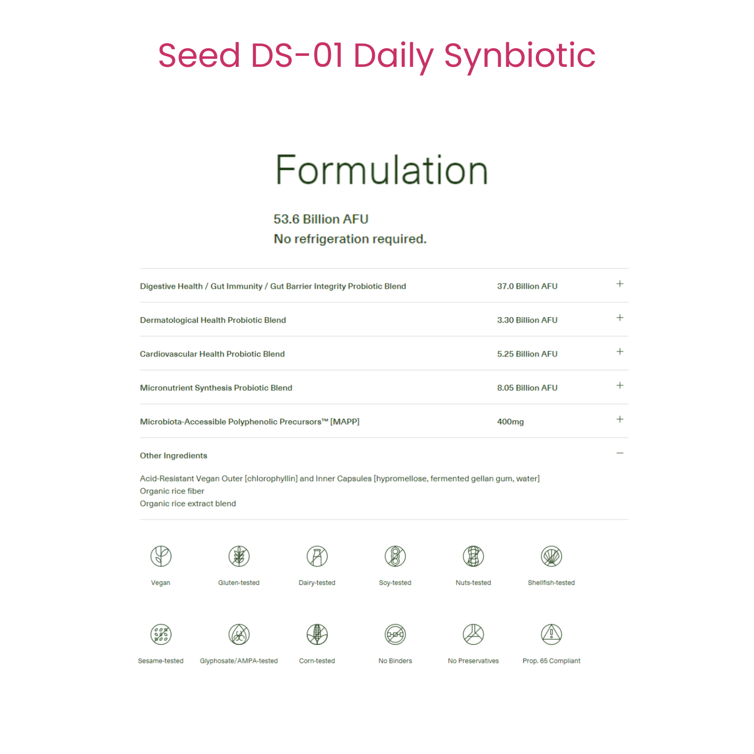 DS-01 Daily Synbiotic