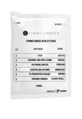 Strong Choices | Vitality Stack