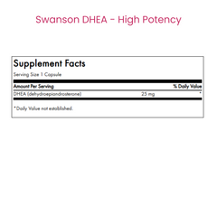 DHEA 25mg