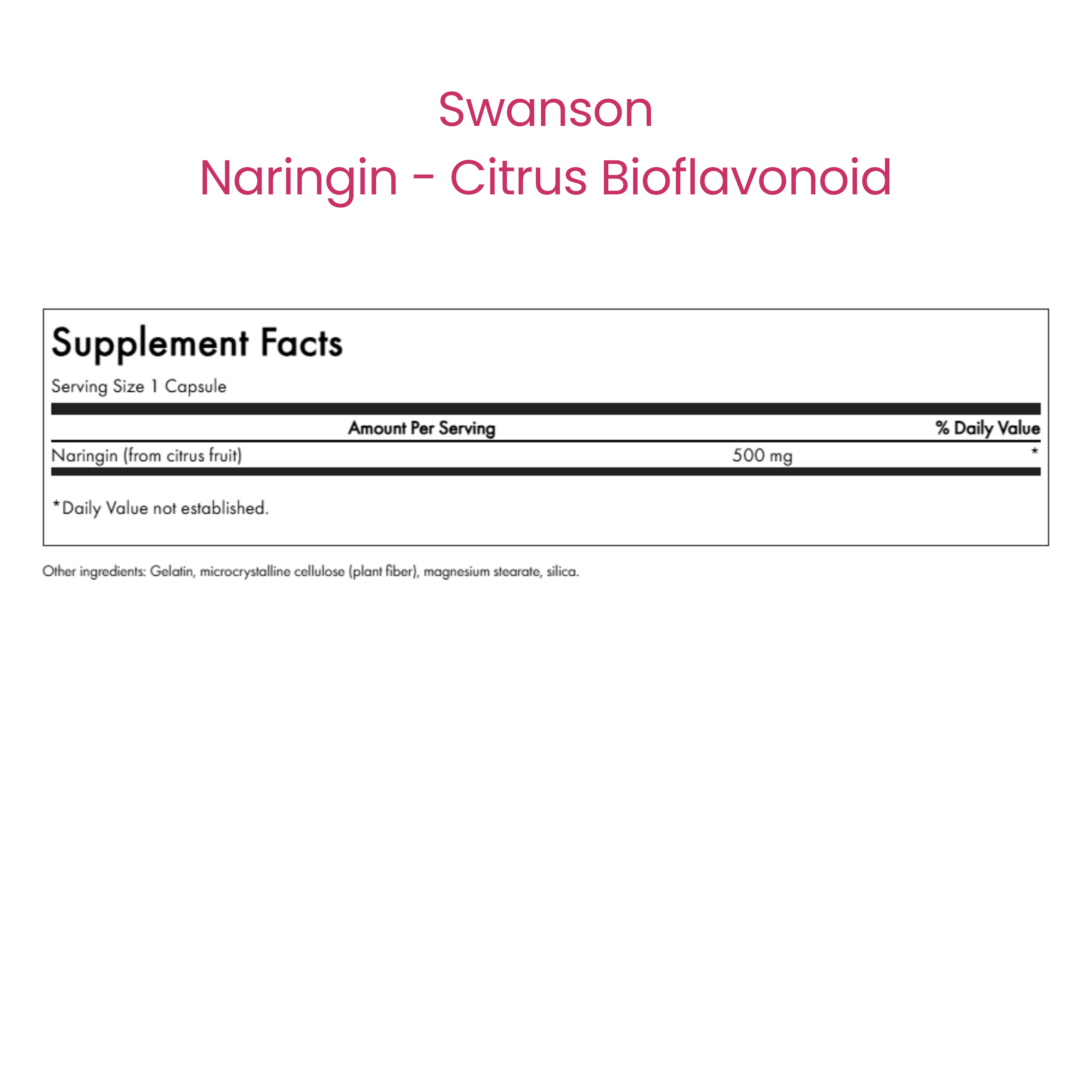 Naringin - Citrus Bioflavonoid