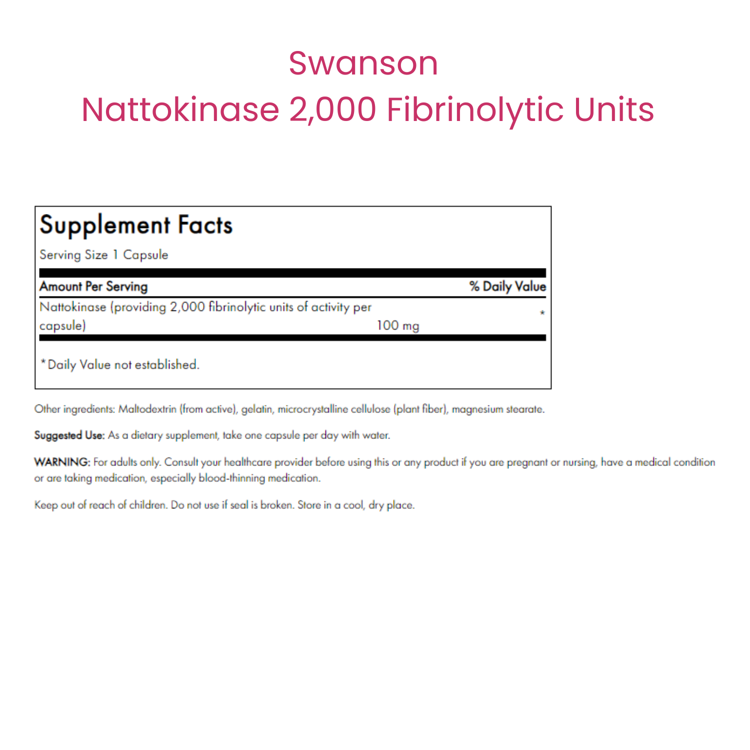 Ovadia | Nattokinase