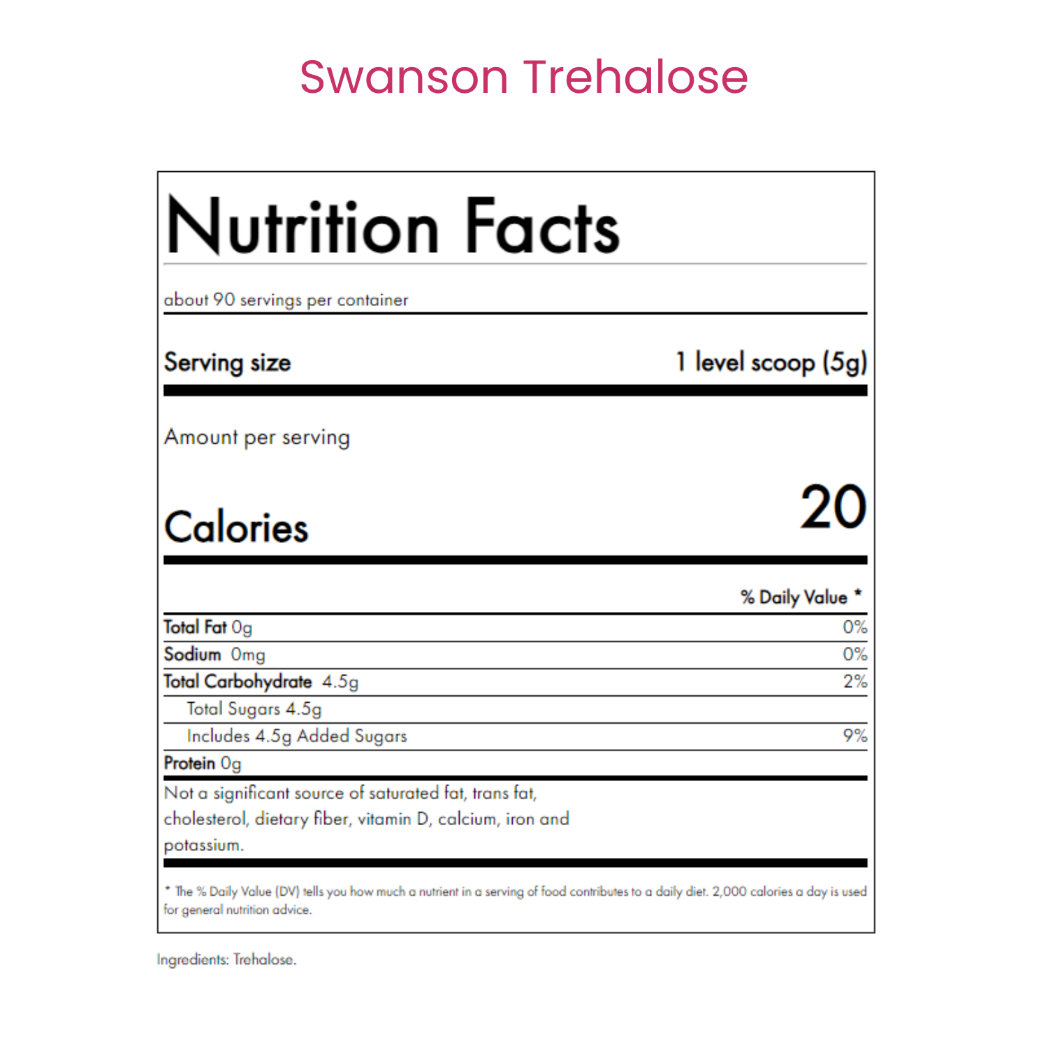 Trehalose