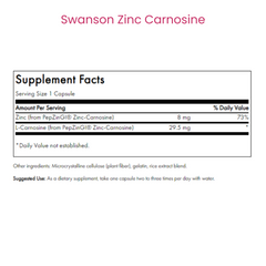 Zinc Carnosine